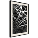 Poster - Tangle  - zwart passepartout