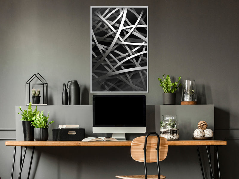 Poster - Tangle  - wit