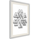 Poster - Impossible Object  - wit passepartout