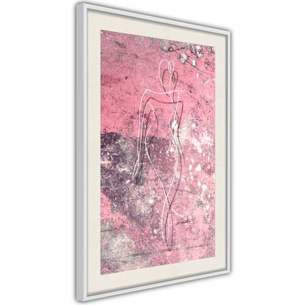 Poster - Essence of Femininity  - wit passepartout
