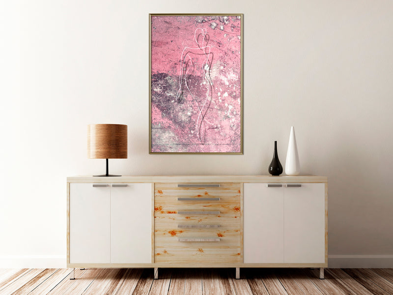 Poster - Essence of Femininity  - goud