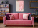 Poster - Pink River  - zwart