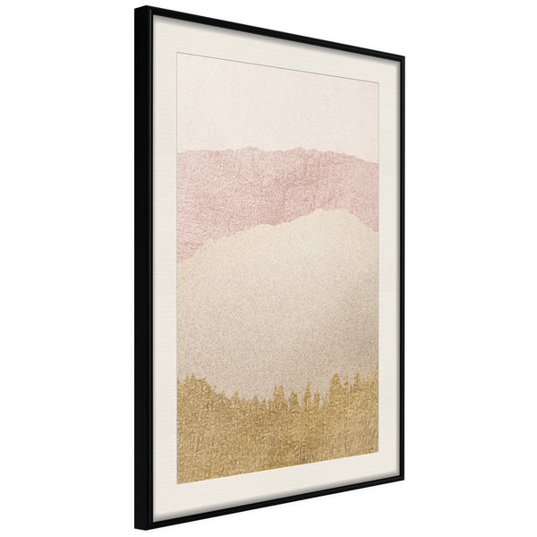 Poster - Sound of Sand  - zwart passepartout