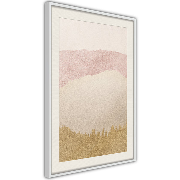 Poster - Sound of Sand  - wit passepartout