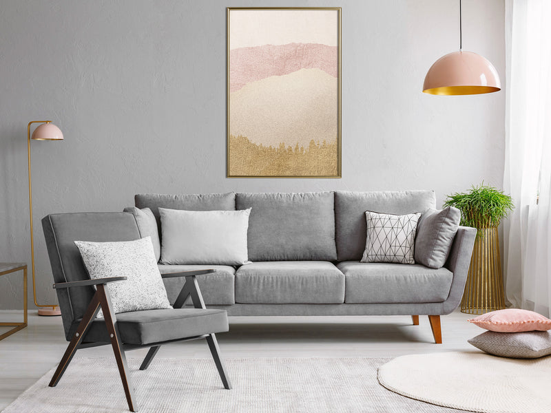 Poster - Sound of Sand  - goud