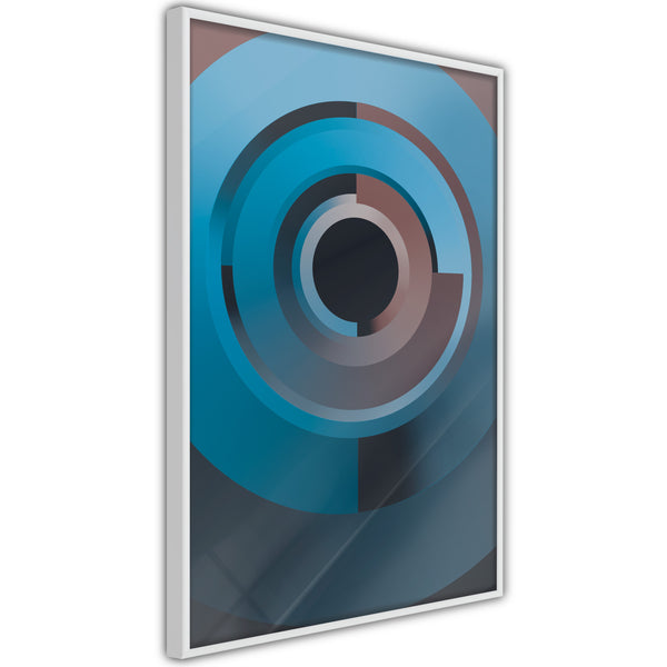 Poster - Original Spyhole  - wit