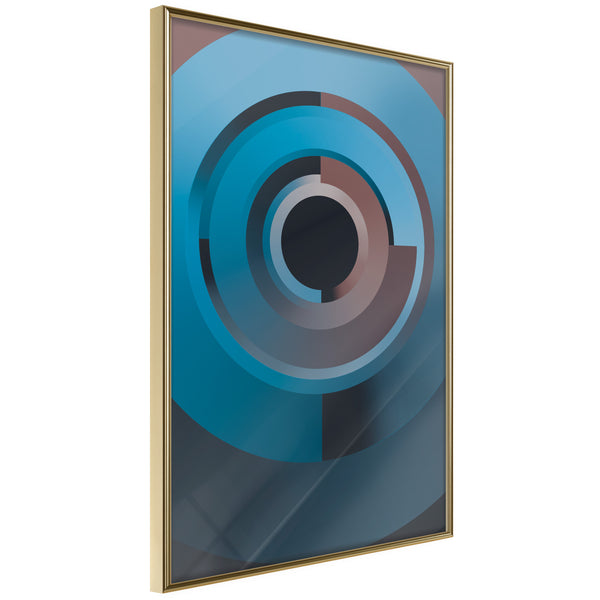 Poster - Original Spyhole  - goud