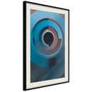Poster - Original Spyhole  - zwart passepartout