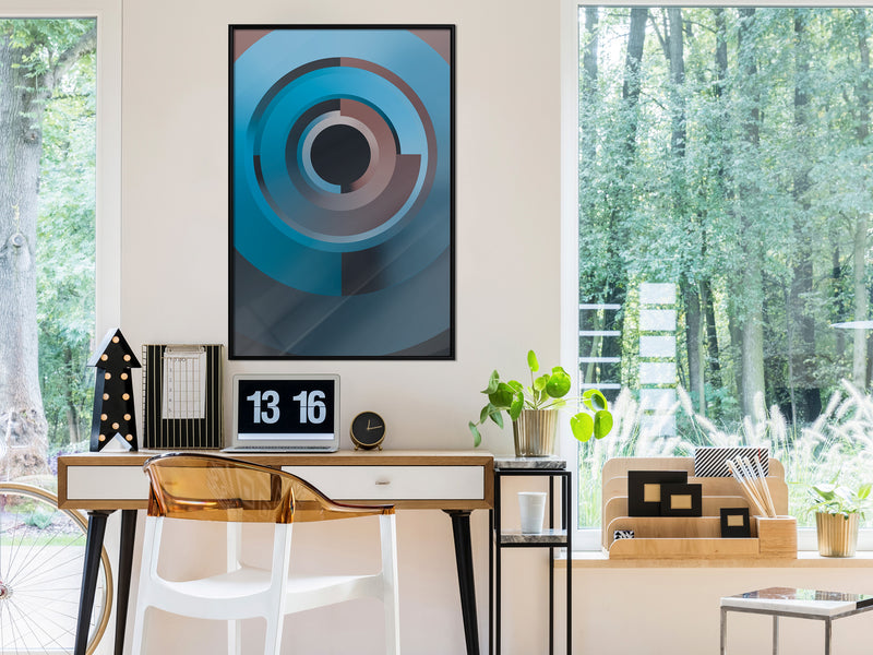 Poster - Original Spyhole  - zwart