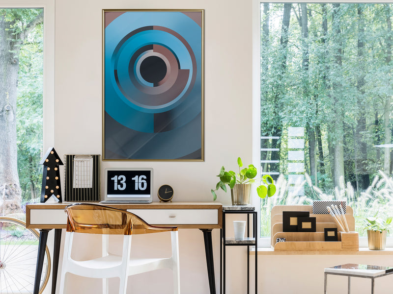 Poster - Original Spyhole  - goud