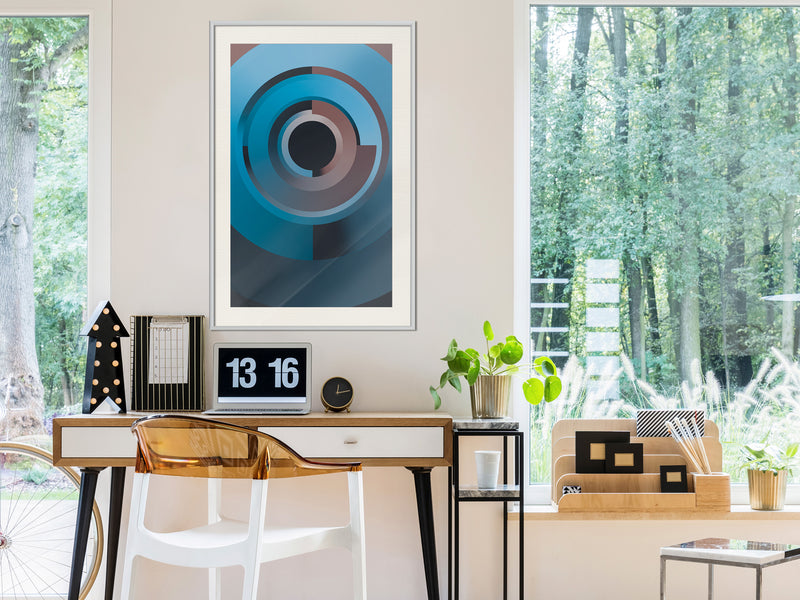 Poster - Original Spyhole  - wit passepartout
