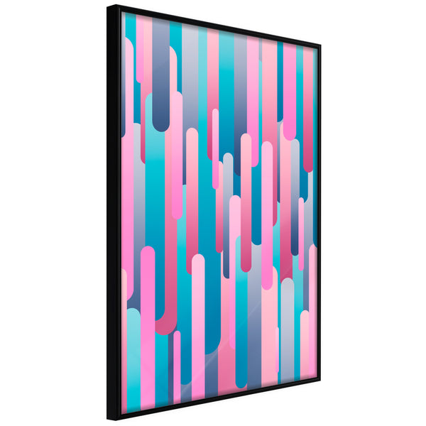 Poster - Abstract Skyscrapers  - zwart