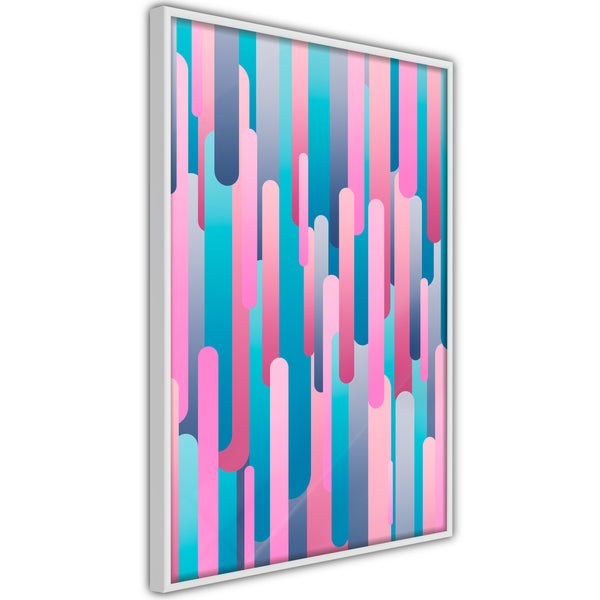 Poster - Abstract Skyscrapers  - wit