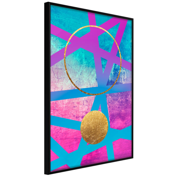 Poster - Points of Intersections  - zwart