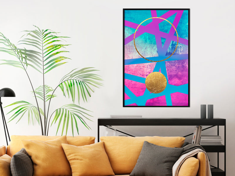Poster - Points of Intersections  - zwart