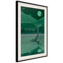 Poster - Loch Ness [Poster]  - zwart passepartout