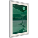 Poster - Loch Ness [Poster]  - wit passepartout