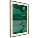 Poster - Loch Ness [Poster]  - goud passepartout