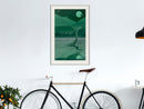 Poster - Loch Ness [Poster]  - wit passepartout