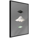 Poster - Cloud Family  - zwart