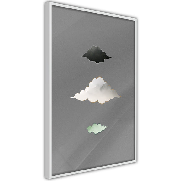 Poster - Cloud Family  - wit