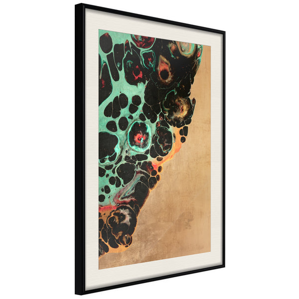 Poster - Disintegration  - zwart passepartout