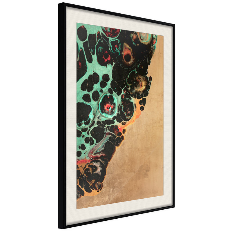 Poster - Disintegration  - zwart passepartout