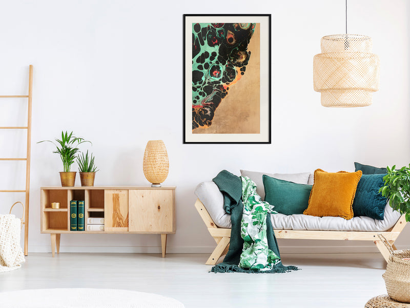 Poster - Disintegration  - zwart passepartout