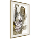 Poster - Treasures of the Earth  - goud passepartout