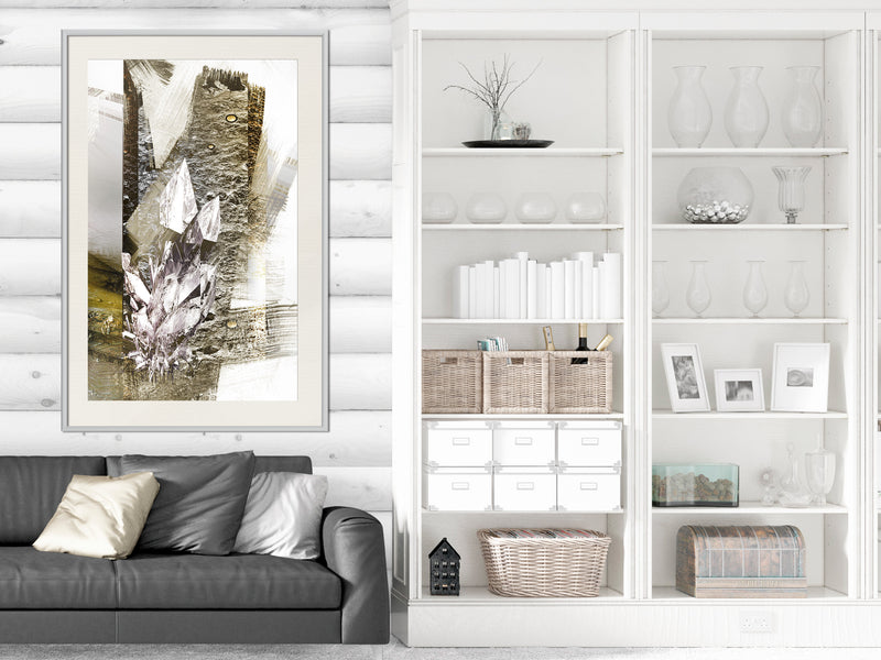 Poster - Treasures of the Earth  - wit passepartout