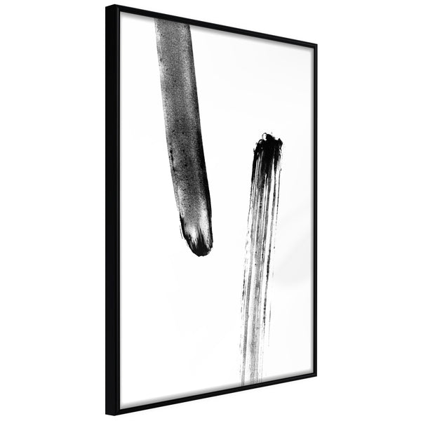 Poster - Braking Distance  - zwart