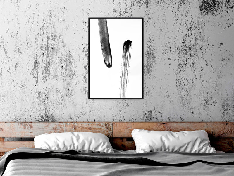Poster - Braking Distance  - zwart