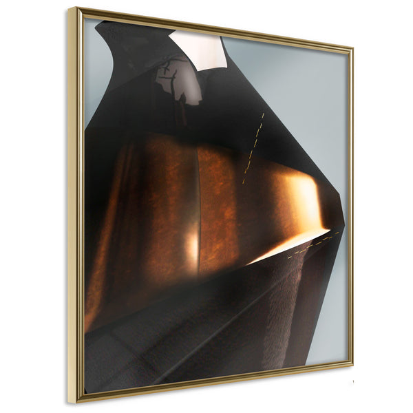 Poster - Nothingness  - goud