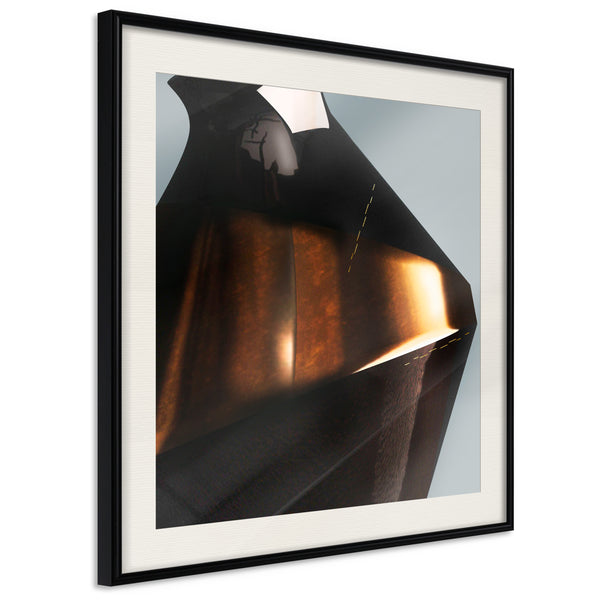 Poster - Nothingness  - zwart passepartout