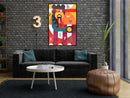 Poster - Colourful Thoughts  - zwart