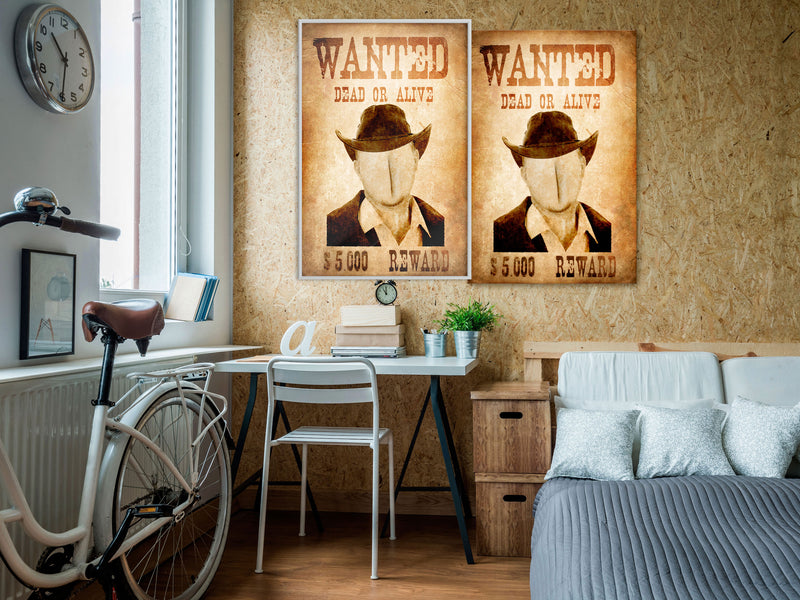 Poster - Long Time Ago in the Wild West  - wit