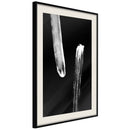 Poster - Braking Distance (Black)  - zwart passepartout