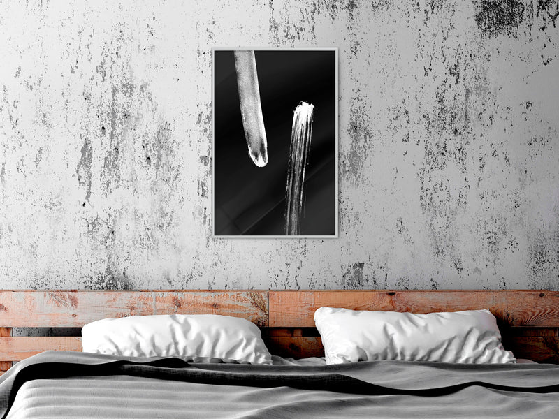 Poster - Braking Distance (Black)  - wit