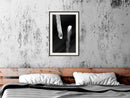Poster - Braking Distance (Black)  - zwart passepartout