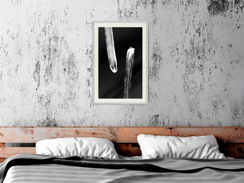 Poster - Braking Distance (Black)  - wit passepartout