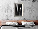 Poster - Braking Distance (Black)  - goud passepartout