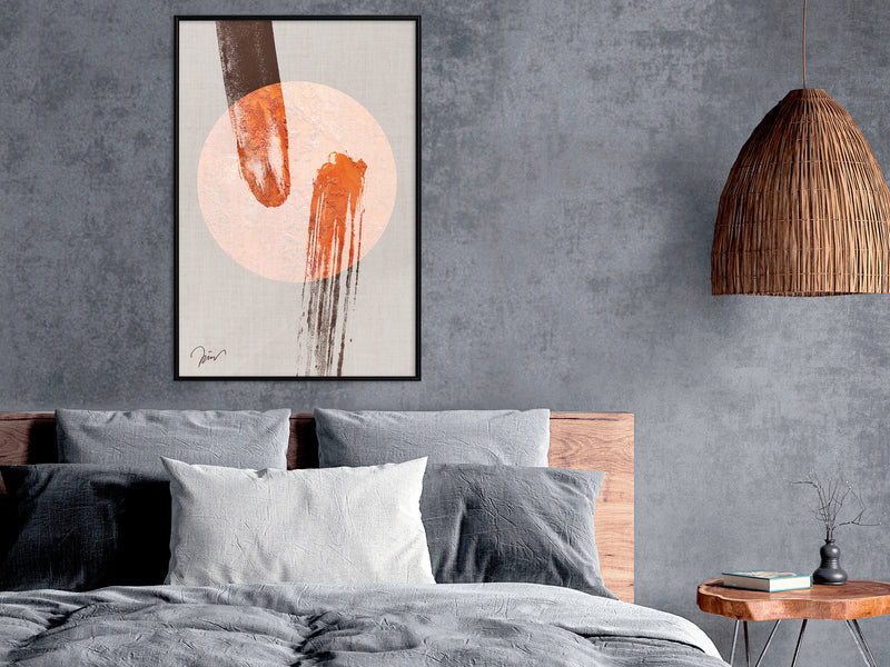 Poster - By a Hairs Breadth  - zwart