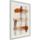 Poster - This Is Not a Tic-Tac-Toe  - wit passepartout