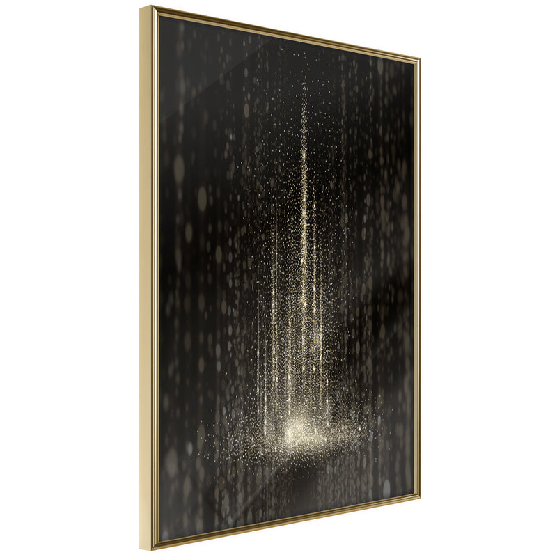 Poster - Rain of Light  - goud