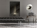 Poster - Rain of Light  - zwart