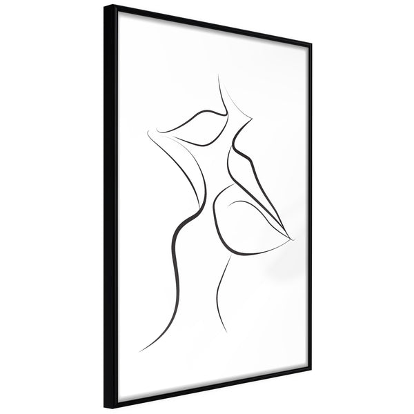 Poster - Passionate Closeness  - zwart