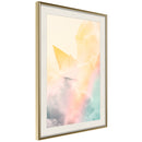 Poster - Paper Boat  - goud passepartout
