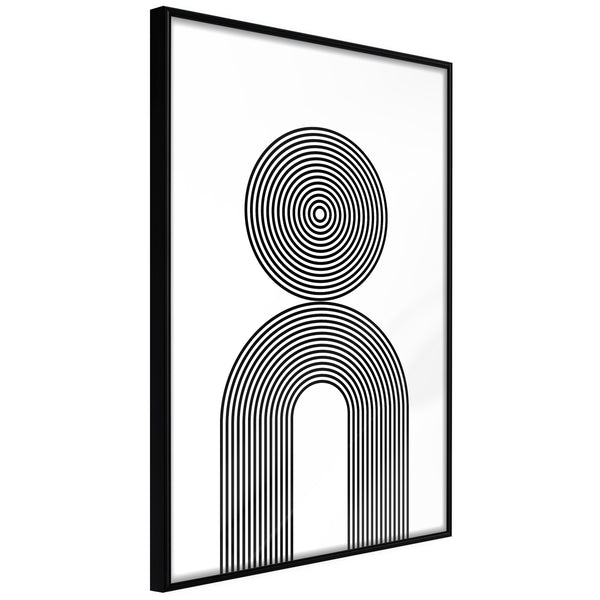 Poster - Internal Balance  - zwart
