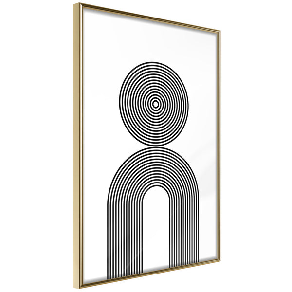 Poster - Internal Balance  - goud