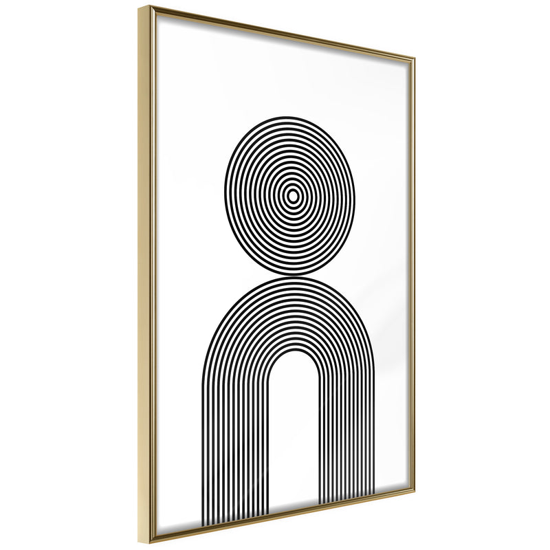 Poster - Internal Balance  - goud